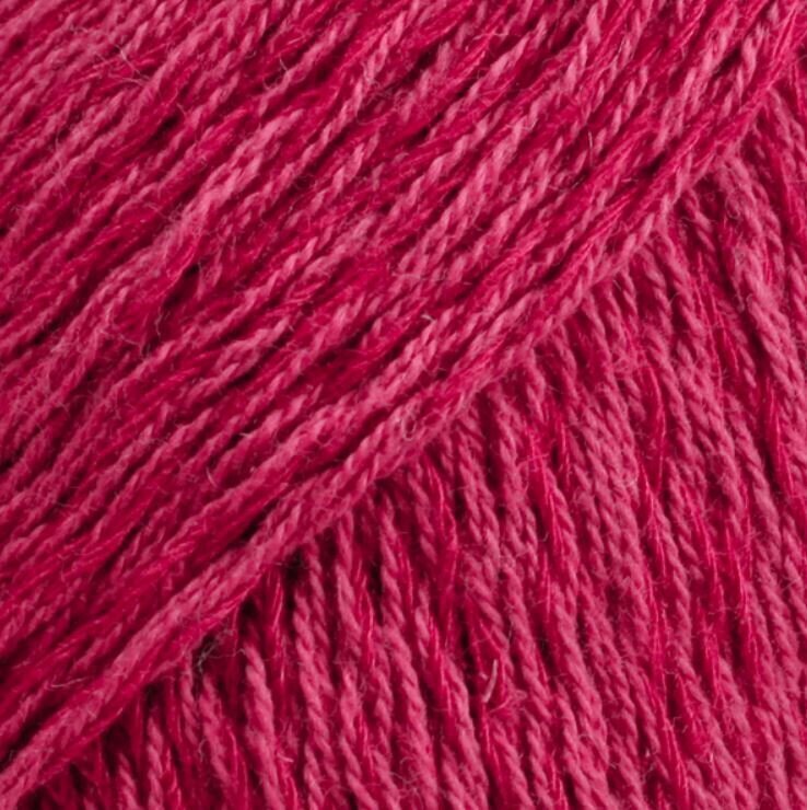 Fil à tricoter Drops Belle Uni Colour 12 Cherry Fil à tricoter