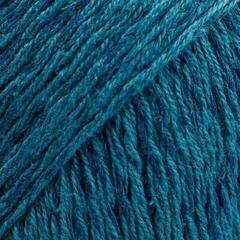 Pređa za pletenje Drops Belle Uni Colour 17 Petrol Pređa za pletenje
