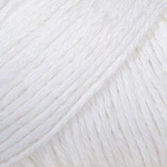 Breigaren Drops Bomull-Lin Uni Colour 01 White Breigaren