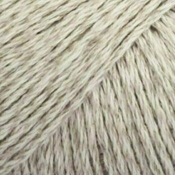 Fil à tricoter Drops Bomull-Lin Uni Colour 03 Light Beige - 1