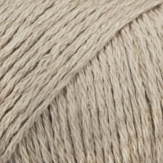 Fil à tricoter Drops Bomull-Lin Uni Colour 11 Beige Fil à tricoter