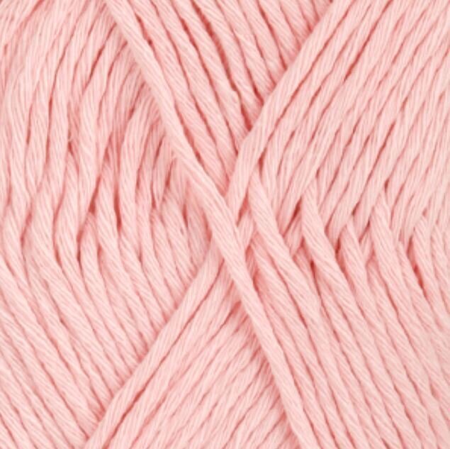 Fire de tricotat Drops Cotton Light Uni Colour 05 Light Pink