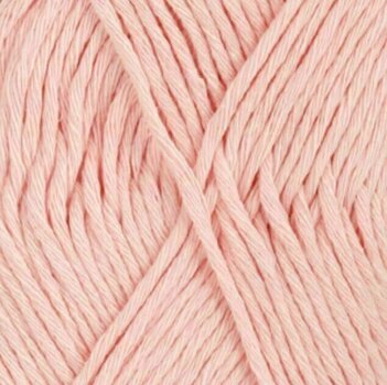 Knitting Yarn Drops Cotton Light Uni Colour 05 Light Pink - 1