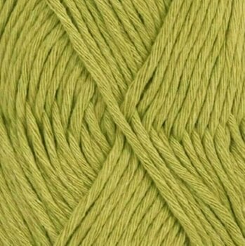 Strickgarn Drops Cotton Light Uni Colour 11 Green Strickgarn - 1