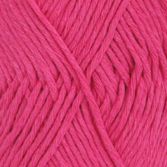 Knitting Yarn Drops Cotton Light Uni Colour 18 Pink