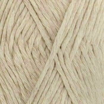 Strickgarn Drops Cotton Light Uni Colour 21 Light Beige - 1
