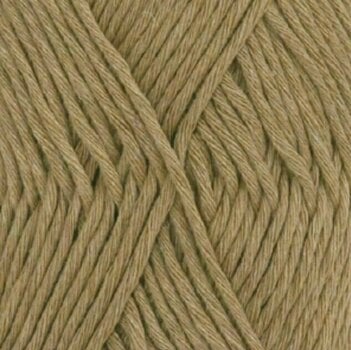 Knitting Yarn Drops Cotton Light Uni Colour 22 Brown - 1