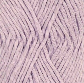 Knitting Yarn Drops Cotton Light Uni Colour 25 Light Lilac - 1