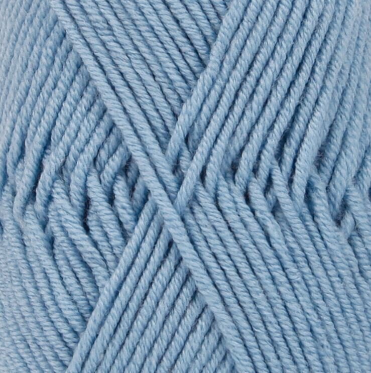 Fil à tricoter Drops Merino Extra Fine Uni Colour 19 Light Grey Blue