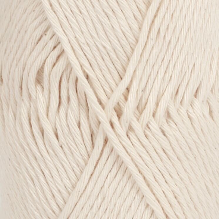 Fios para tricotar Drops Paris Uni Colour 17 Off White