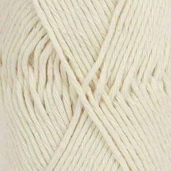Fios para tricotar Drops Paris Uni Colour 17 Off White - 1