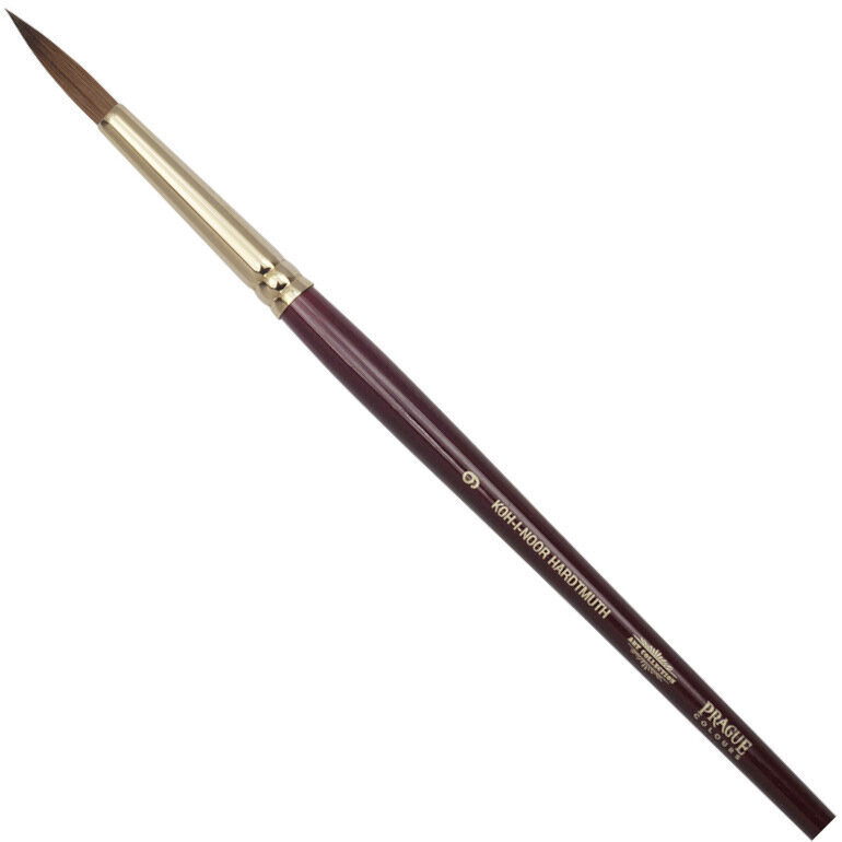 Paint Brush KOH-I-NOOR Kolinsky Round Painting Brush 9