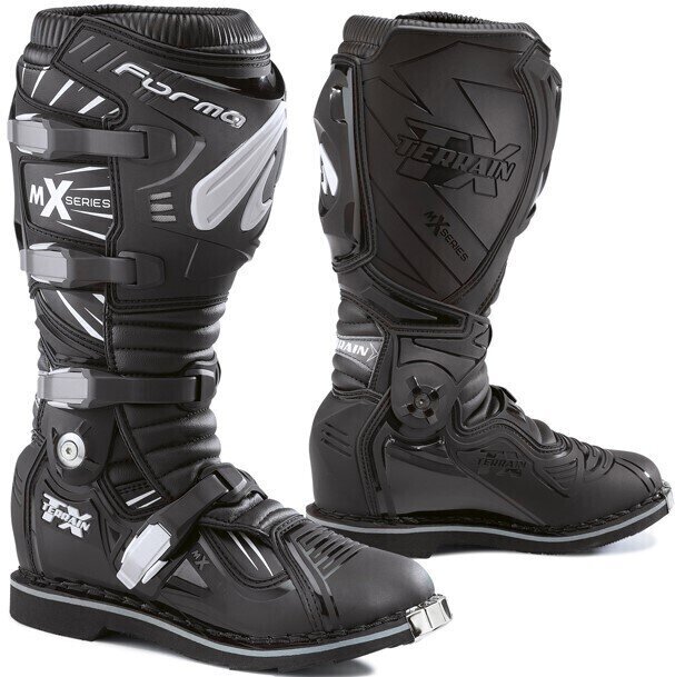 Motoristični čevlji Forma Boots Terrain TX Black 42 Motoristični čevlji