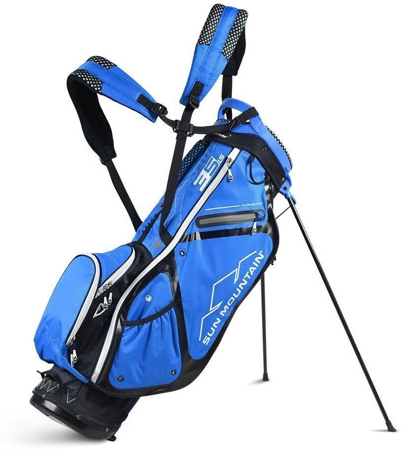 Чантa за голф Sun Mountain 3.5 LS Black/Cobalt/White Stand Bag
