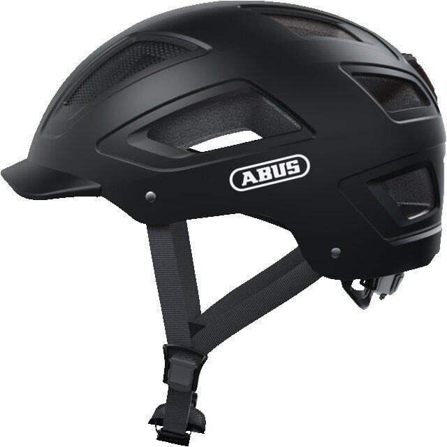 Cyklistická helma Abus Hyban 2.0 Velvet Black XL Cyklistická helma