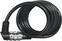 Cerraduras de bicicleta: Abus 3506C/180 Black Candado para bicicleta Abus 3506C/180 Black
