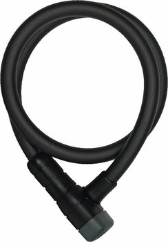 Kerékpár zár Abus 6412K/120 Black Acél kábel-Zár - 1