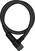 Cerraduras de bicicleta: Abus 6412K/120 SR Black Candado para bicicleta Abus 6412K/120 SR Black
