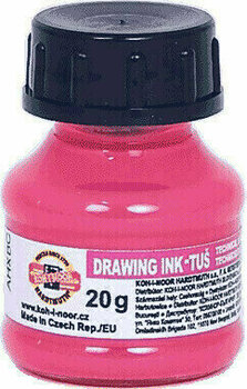 Мастило KOH-I-NOOR Drawing Ink Fluorescent Pink - 1