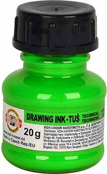 Tinte KOH-I-NOOR Drawing Ink Fluorescent Green - 1