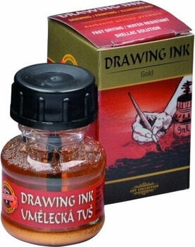 Ink KOH-I-NOOR Drawing Ink Drawing Ink 2810 Gold - 1