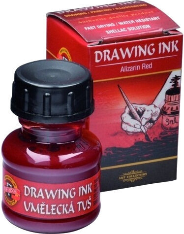Tinta KOH-I-NOOR Drawing Ink 2320 Alizarine Tinta