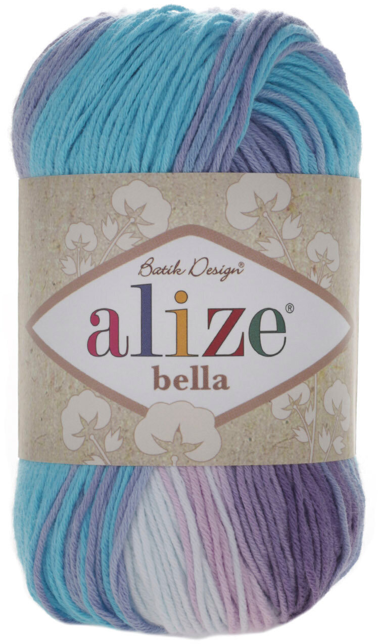 Pletací příze Alize Bella Batik 3677 Pletací příze