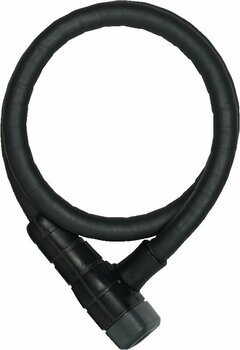Serrature per bici Abus Microflex 6615K/85/15 SCMU Black 85 cm - 1