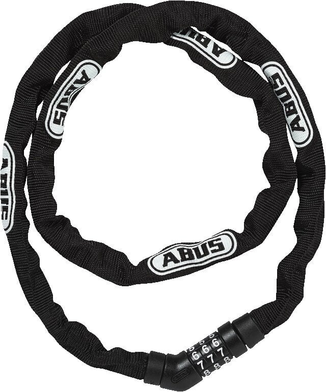 Candado para bicicleta Abus Steel-O-Chain 4804C/110 Black