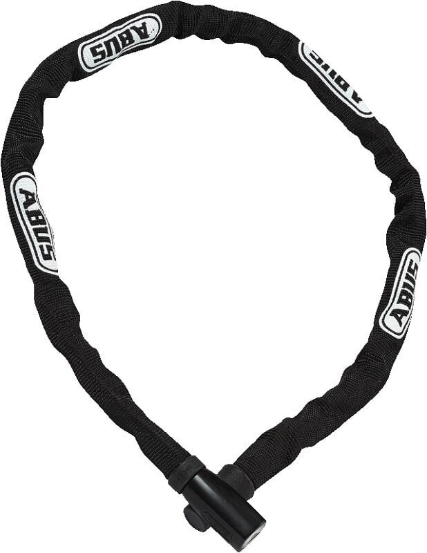Cykellås Abus Steel-O-Chain 4804K/110 Black 110 cm