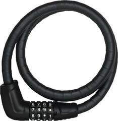Kerékpár zár Abus Tresor 6615C/120/15 SCMU Black Acél kábel-Zár