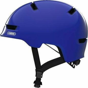 Dětská cyklistická helma Abus Scraper Kid 3.0 Shiny Blue M Dětská cyklistická helma - 1