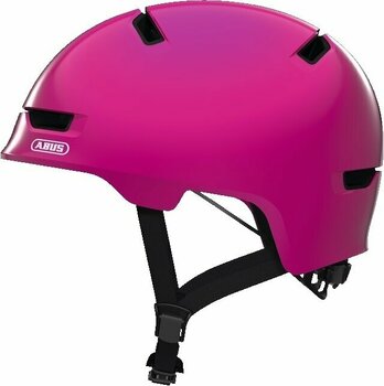 Dětská cyklistická helma Abus Scraper Kid 3.0 Shiny Pink M Dětská cyklistická helma - 1