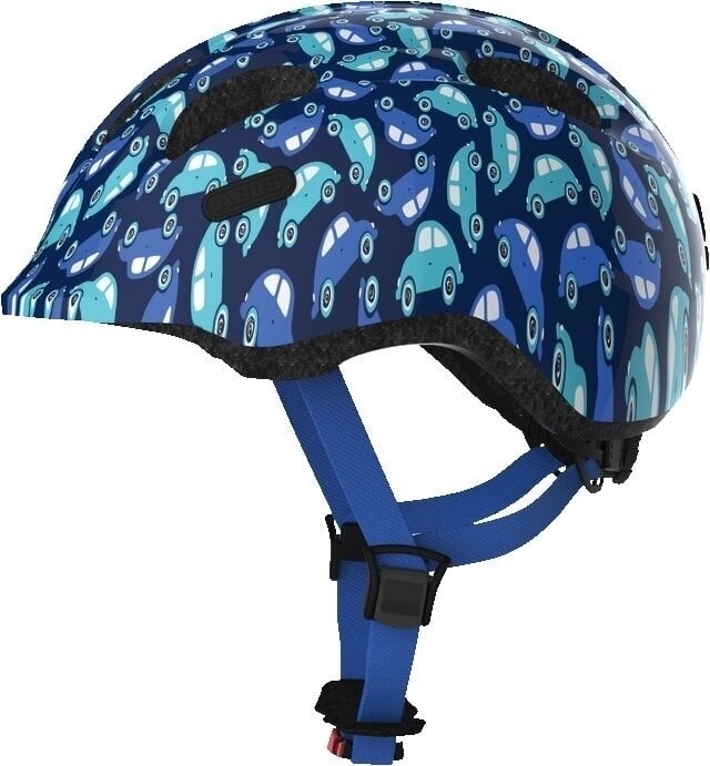 Levně Abus Smiley 2.0 Blue Car M Dětská cyklistická helma