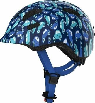 Dětská cyklistická helma Abus Smiley 2.0 Blue Car S Dětská cyklistická helma - 1