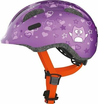 Kid Bike Helmet Abus Smiley 2.0 Purple Star M Kid Bike Helmet - 1