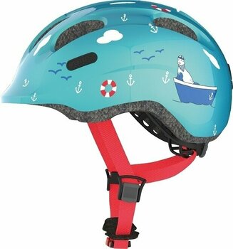 Capacete de ciclismo para crianças Abus Smiley 2.0 Turquoise Sailor M Capacete de ciclismo para crianças - 1
