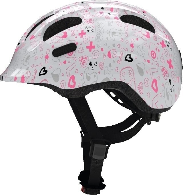 Abus Smliey 2.1 White Crush S Dětská cyklistická helma