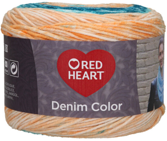 Strickgarn Red Heart Denim Color 00002 Joy Strickgarn