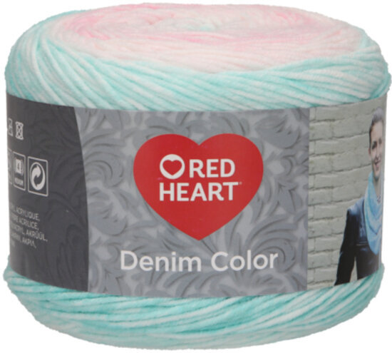 Strickgarn Red Heart Denim Color 00004 Lily Strickgarn