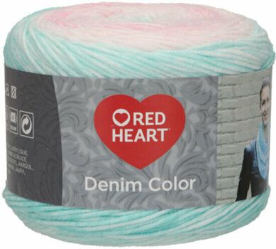 Strickgarn Red Heart Denim Color 00004 Lily Strickgarn - 1