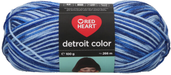 Hilo de tejer Red Heart Detroit Color 00083 Atlantic Hilo de tejer