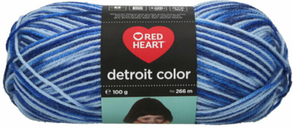 Hilo de tejer Red Heart Detroit Color 00083 Atlantic Hilo de tejer - 1
