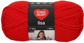 Fil à tricoter Red Heart Lisa 00207 Fire Fil à tricoter