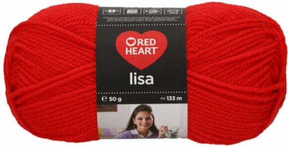 Hilo de tejer Red Heart Lisa 00207 Fire Hilo de tejer - 1