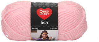 Knitting Yarn Red Heart Lisa 00206 Rose Knitting Yarn