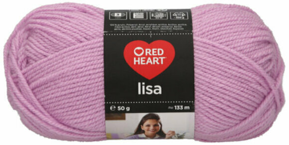 Knitting Yarn Red Heart Lisa 08367 Pink Marzipan - 1