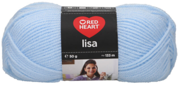 Przędza dziewiarska Red Heart Lisa 08363 Ice