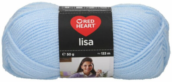 Knitting Yarn Red Heart Lisa 08363 Ice - 1