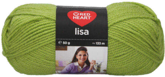 Плетива прежда Red Heart Lisa 08194 Lime